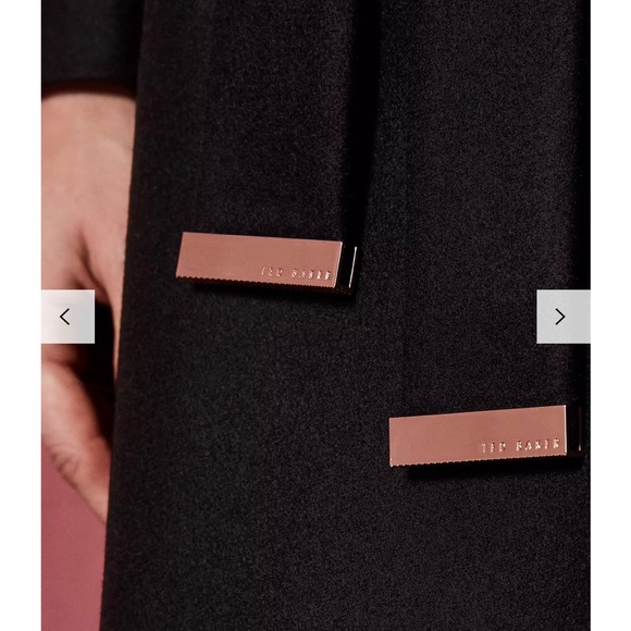 Ted Baker Classic Wool Coat - Picture 4 of 10